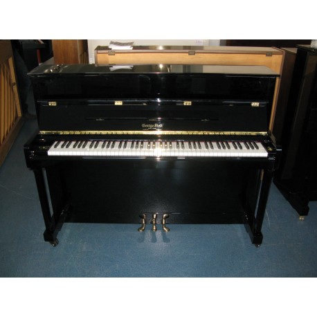 Piano droit George Steck US 12-T Noir brillant