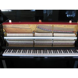 Piano droit George Steck US 12-T Noir brillant