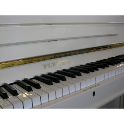 Piano Droit PLEYEL P124 Blanc Brillant
