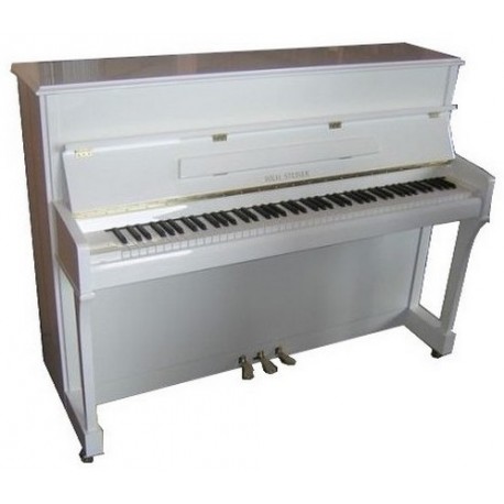 PIANO DROIT WILH.STEINER 111 Elegance Blanc ou Noir  Brillant