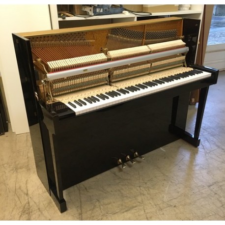 Piano droit Rameau LOZERE 116 Renner Noir brillant