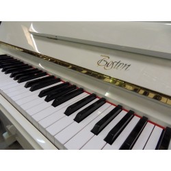 Piano Droit BOSTON UP 118 E Blanc brillant