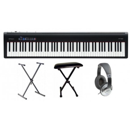Pack Piano Roland Fp 30x Portable Numerique Pack Piano Roland Fp 30x Portable Numerique