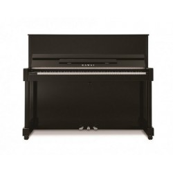 PIANO DROIT KAWAI ND21 Noir Brillant/Chrome 1m21