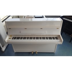 Piano droit SAMICK 108S blanc brillant