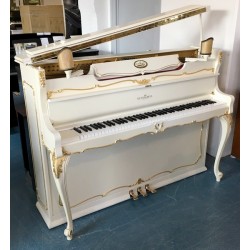 Piano occasion SCHIMMEL 112 B Baroque blanc mat