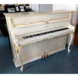 Piano occasion SCHIMMEL 112 B Baroque blanc mat