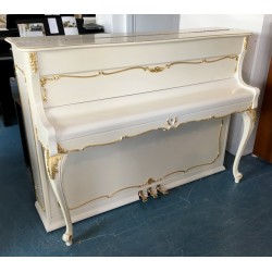 Piano occasion SCHIMMEL 112 B Baroque blanc mat