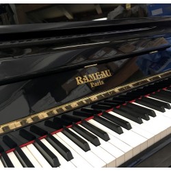 Piano Droit RAMEAU Chenonceaux 114 cm Noir brillant